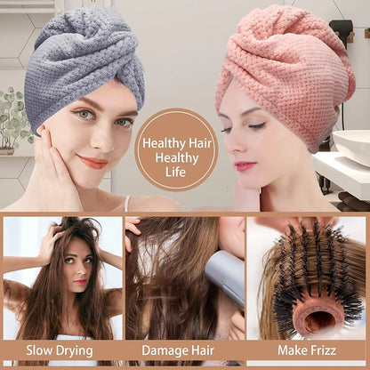 Microfiber Hair Towel Wrap