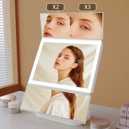 LED Precision Vanity Mirror with Magnification