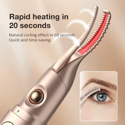 2-in-1 Heated Eyelash Curler & Precision Brow Trimmer