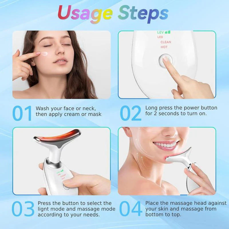 7-In-1 Portable Neck and Face Massager and Sculpter