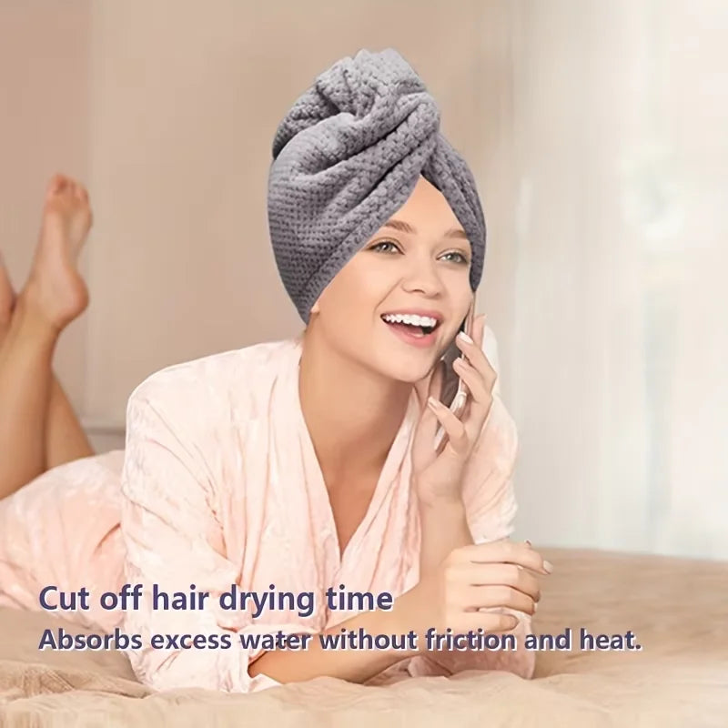 Microfiber Hair Towel Wrap