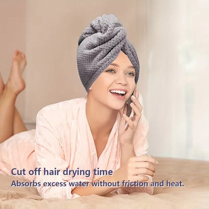 Microfiber Hair Towel Wrap