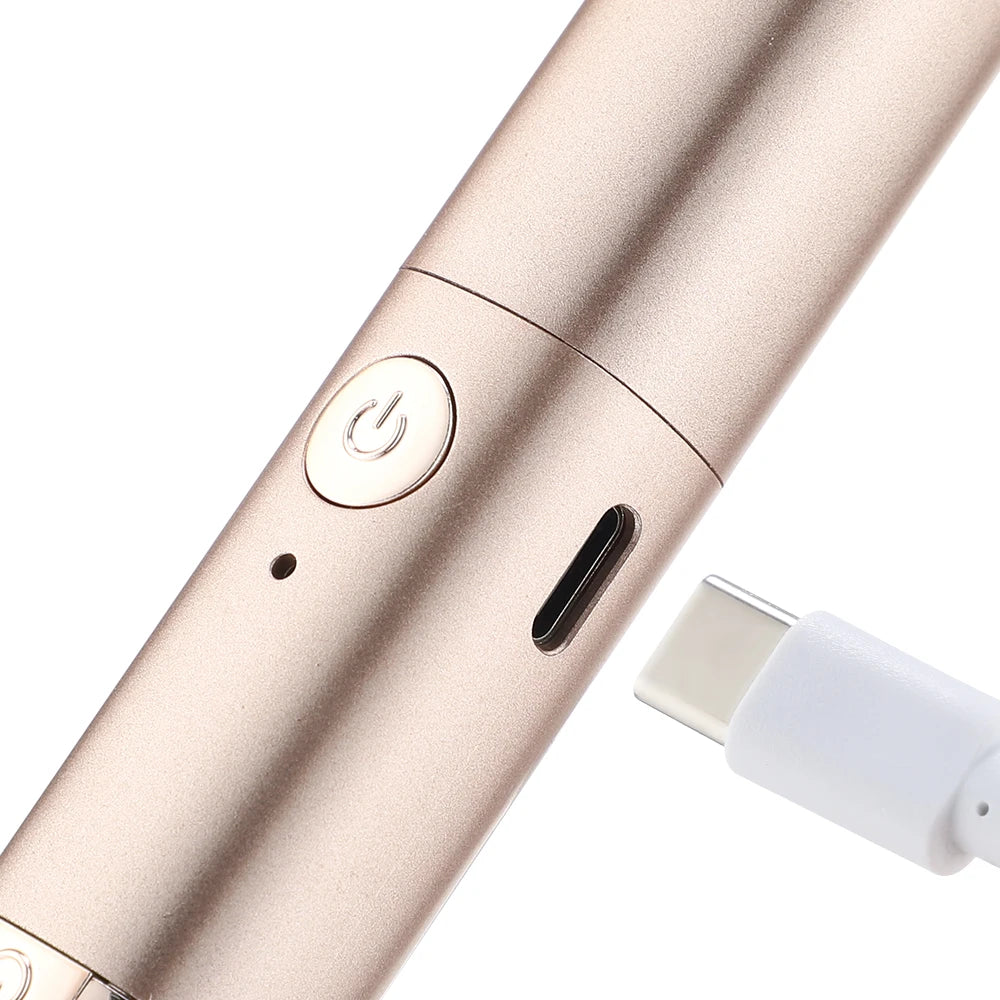 2-in-1 Heated Eyelash Curler & Precision Brow Trimmer
