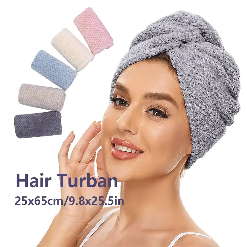 Microfiber Hair Towel Wrap