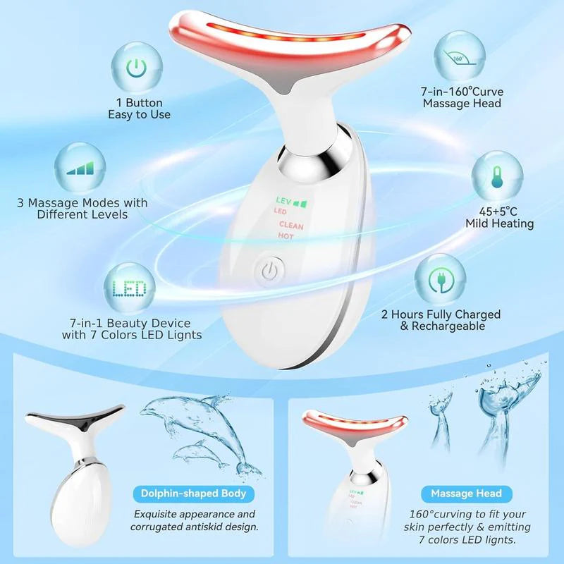 7-In-1 Portable Neck and Face Massager and Sculpter