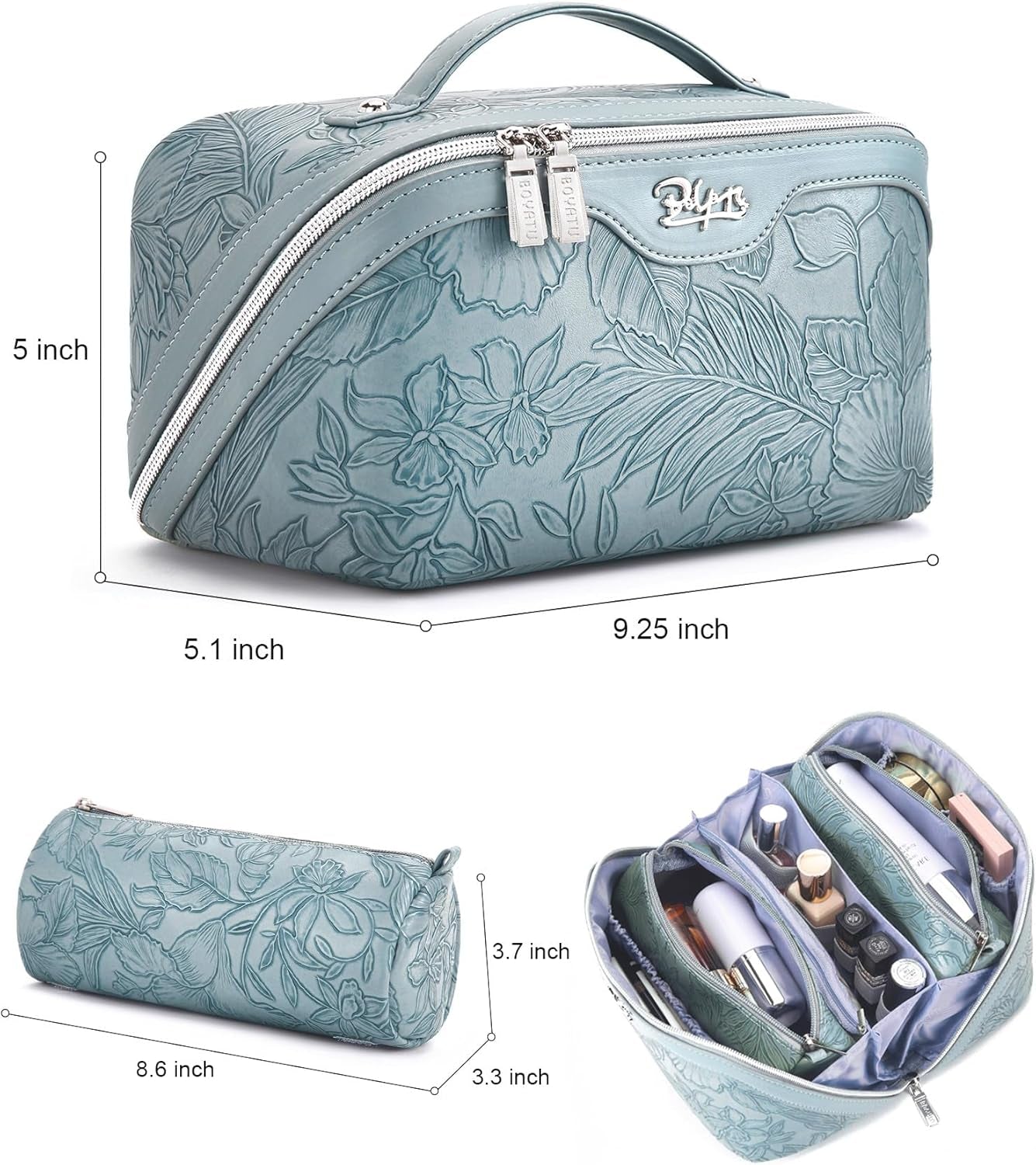 Cosmetic Organizer, 3 Piece Set