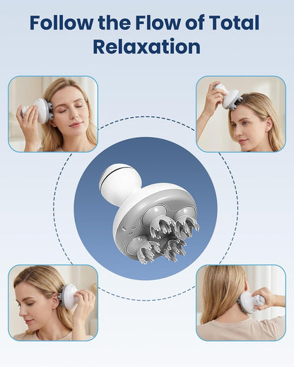 Electric Cordless Scalp Wellness Massager