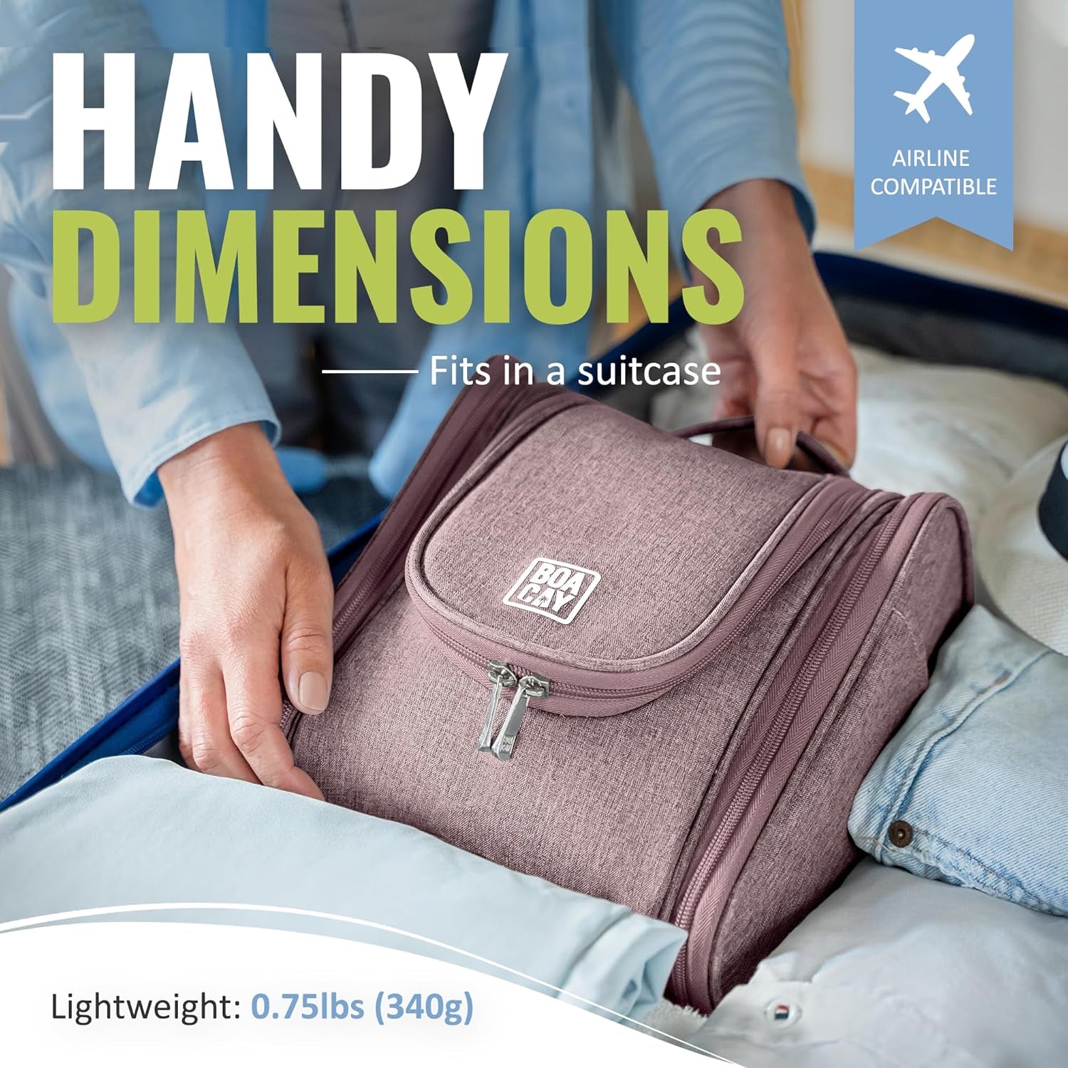 Travel Organizer for Makeup and Accessories