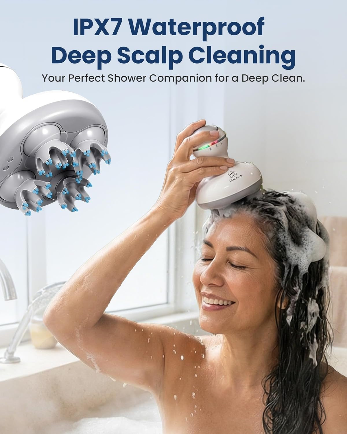 Electric Cordless Scalp Wellness Massager