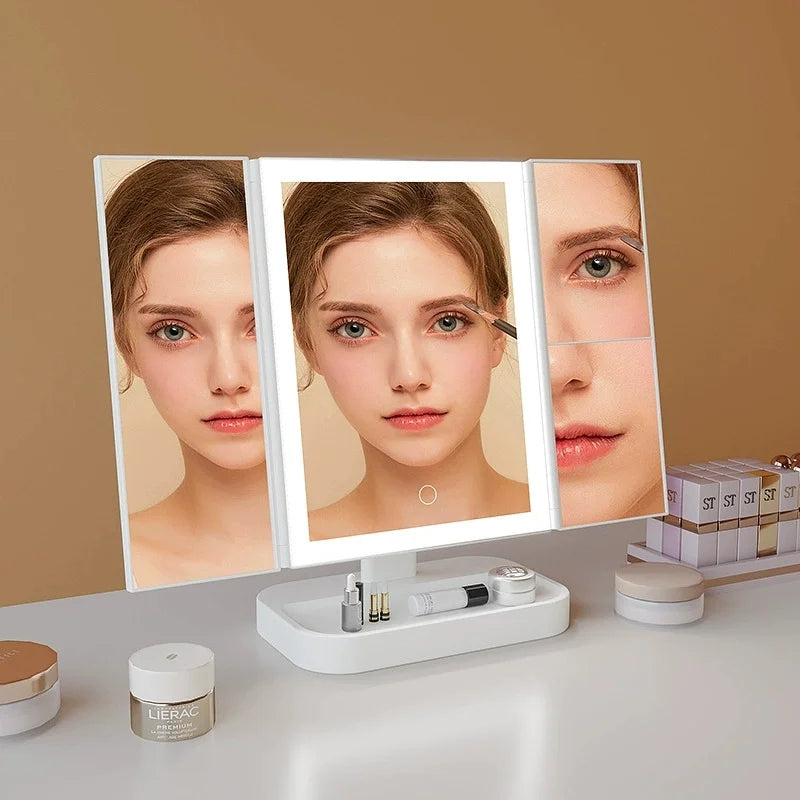 LED Precision Vanity Mirror with Magnification