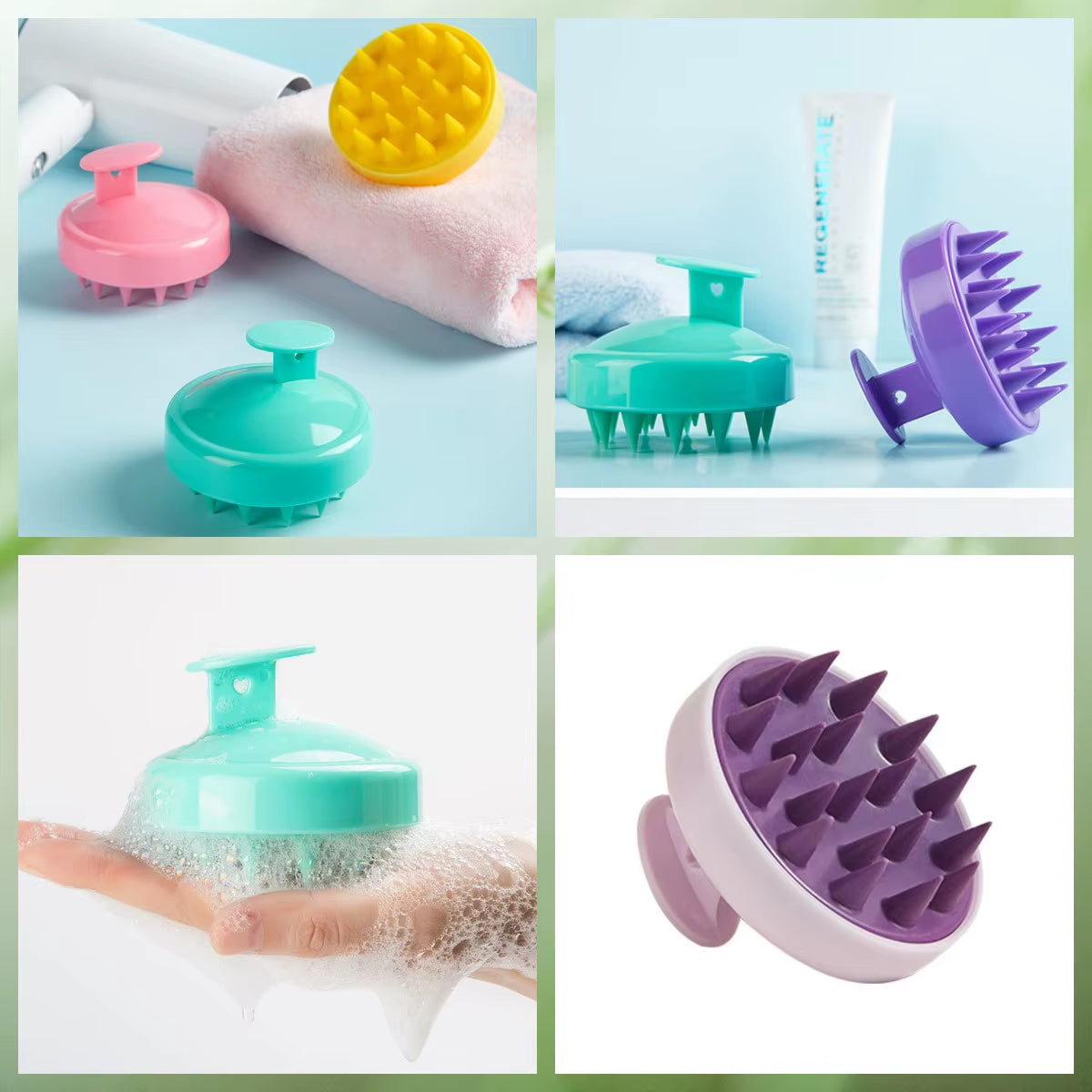 Silicone Scalp Massager